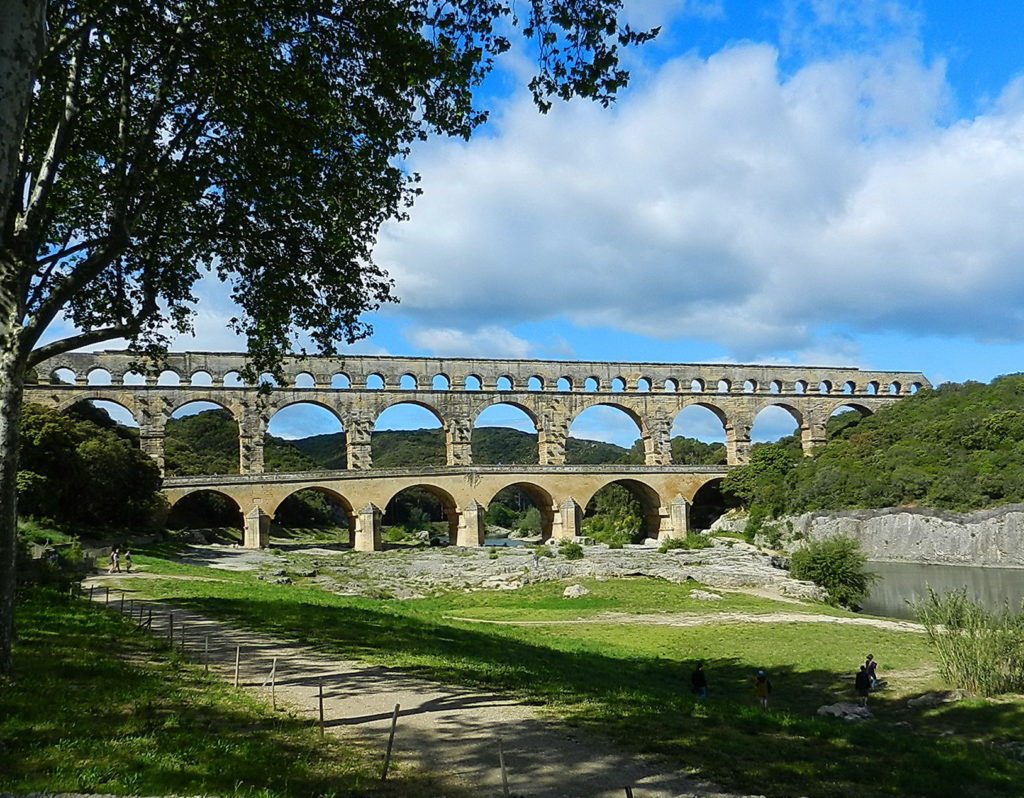 The Pont du Gard - Roman aqueduct