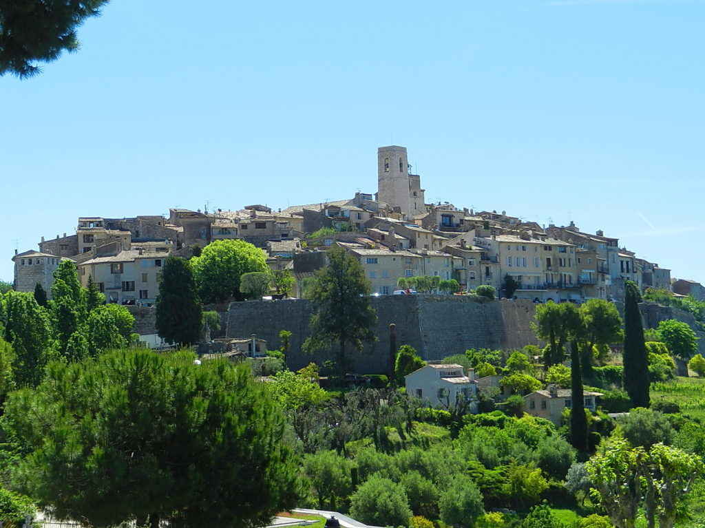 St. Paul de Vence - Provençal hilltop town - artist colony